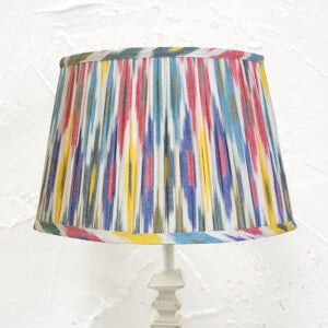 Cotton Ikat Lampshade
