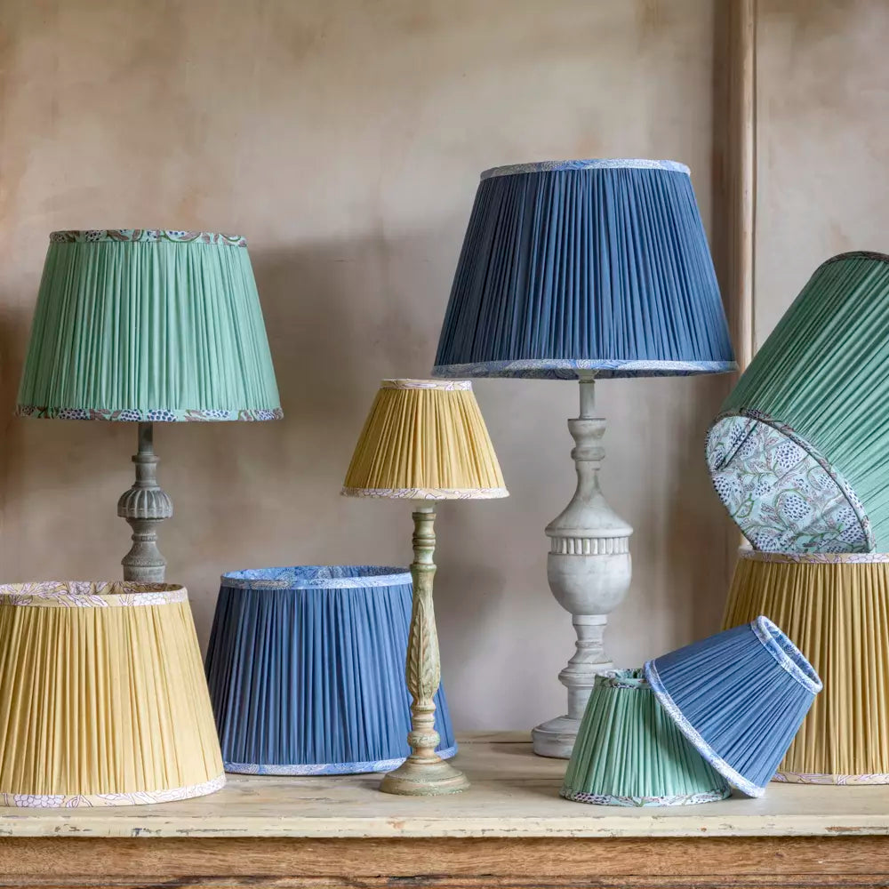 Cotton Lampshade, Peppermint - 35cm