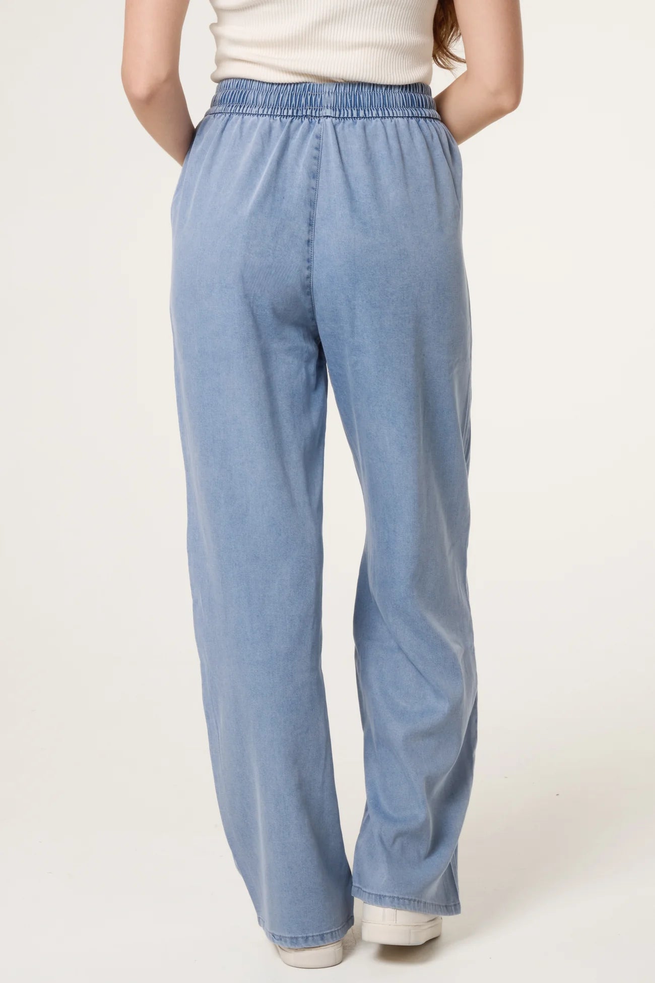 Easy Fit Lightweight Acid Wash Jeans
