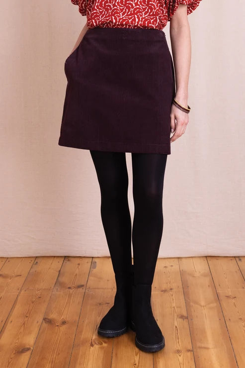 Chunky Cord Mini Skirt