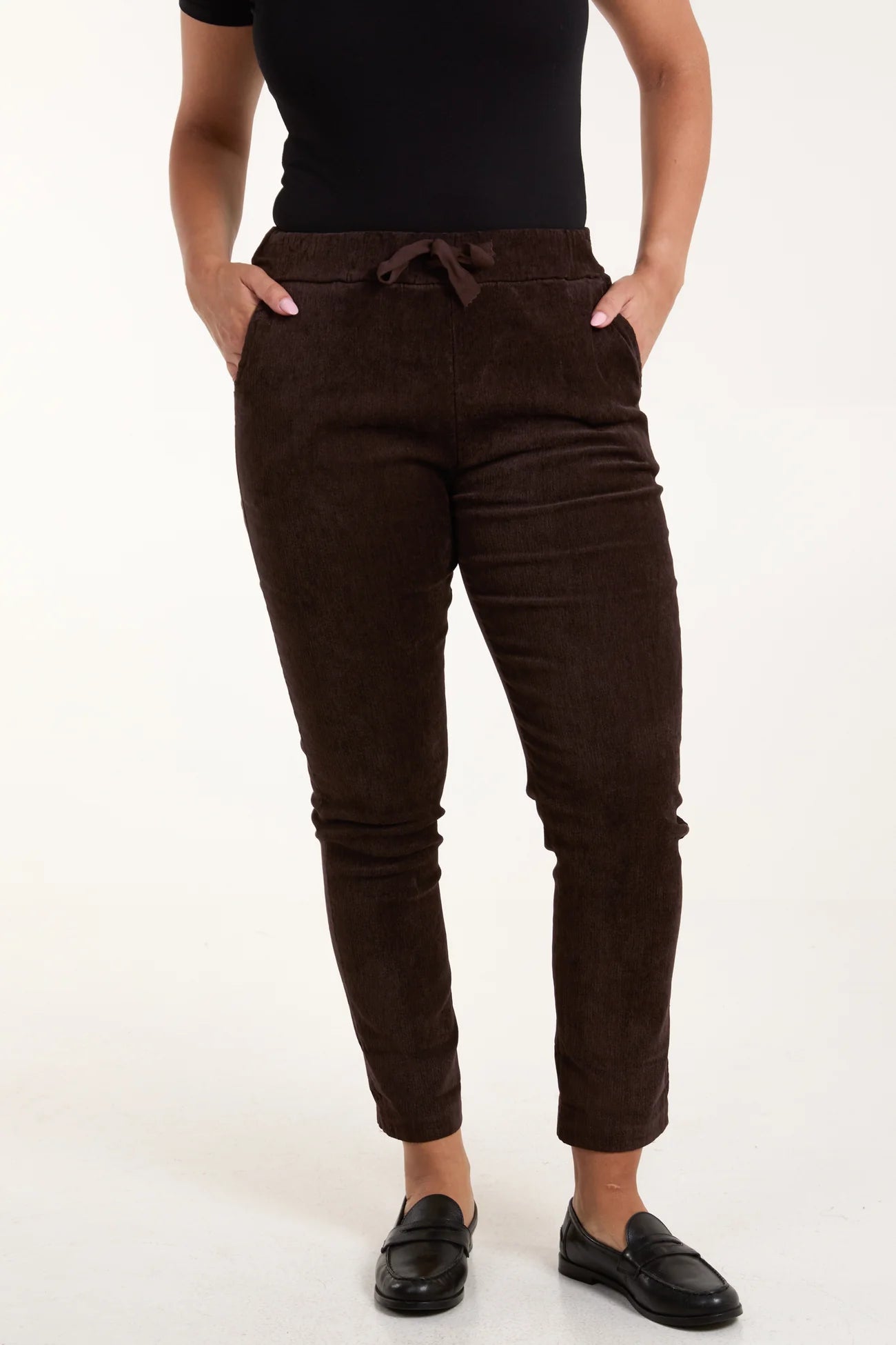 Magic Pants - Corduroy - Chocolate