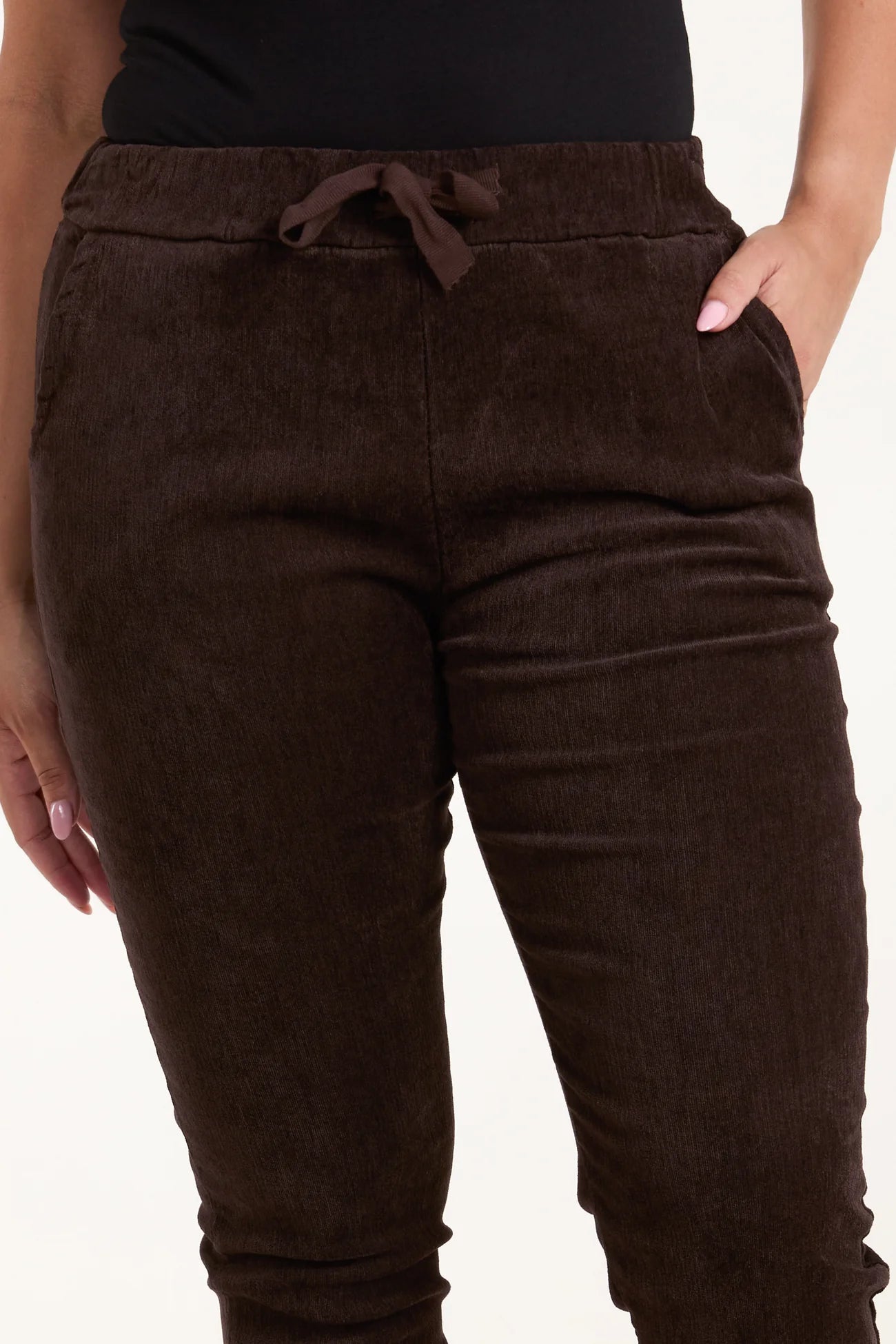 Magic Pants - Corduroy - Chocolate