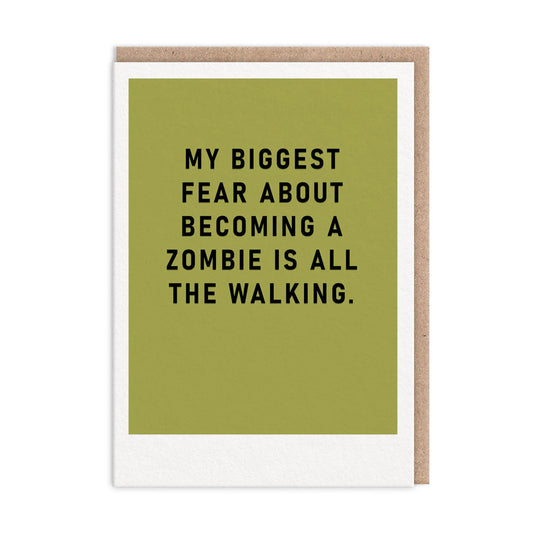 My Biggest Fear About Becoming a zombie!