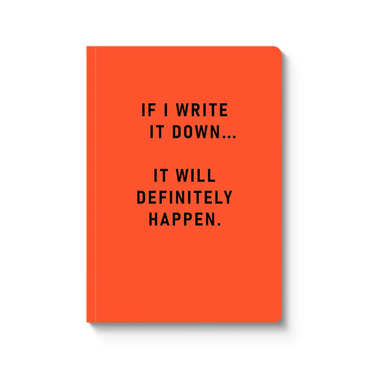 Definitely Happen Notebook