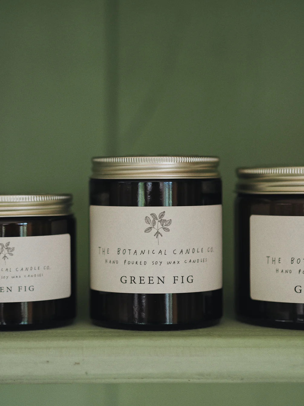 Green Fig Scented Soy Candle - 250ml