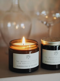Darjeeling & Tea Rose Scented Soy Candle - 250ml