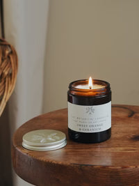 Sweet Orange & Geranium Scented Soy Candle - 250ml