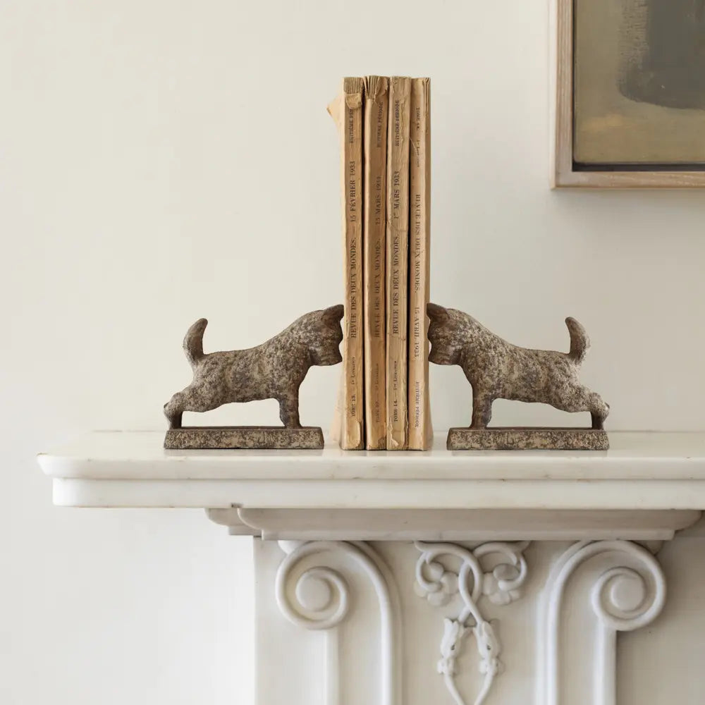 Archie The Terrier Bookends