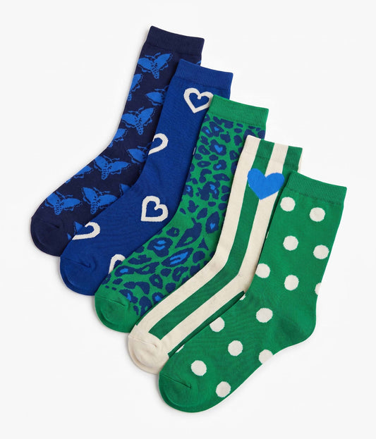 5 Pack Socks, Simplicity