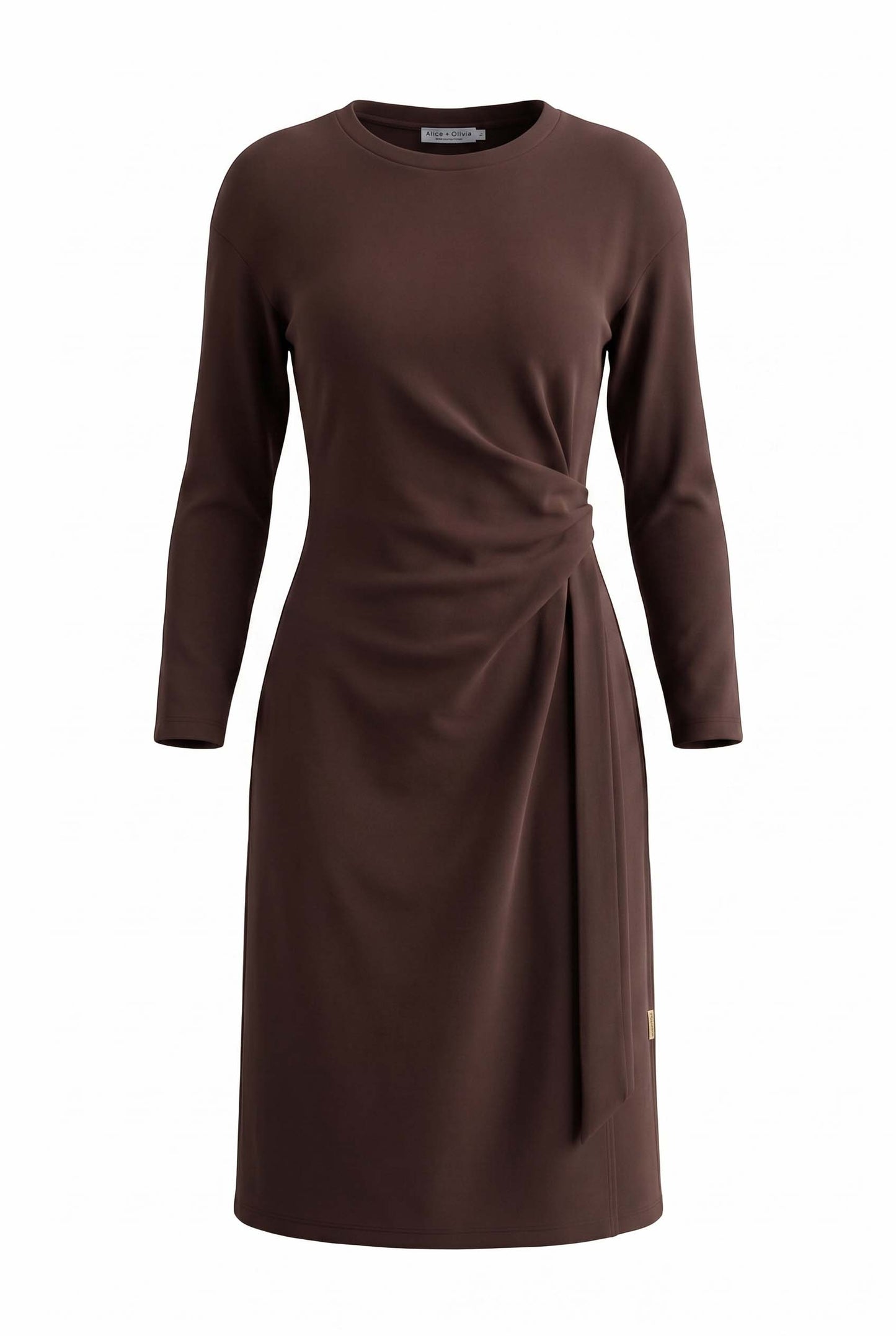 Olivia Modal Dress, Bitter Chocolate