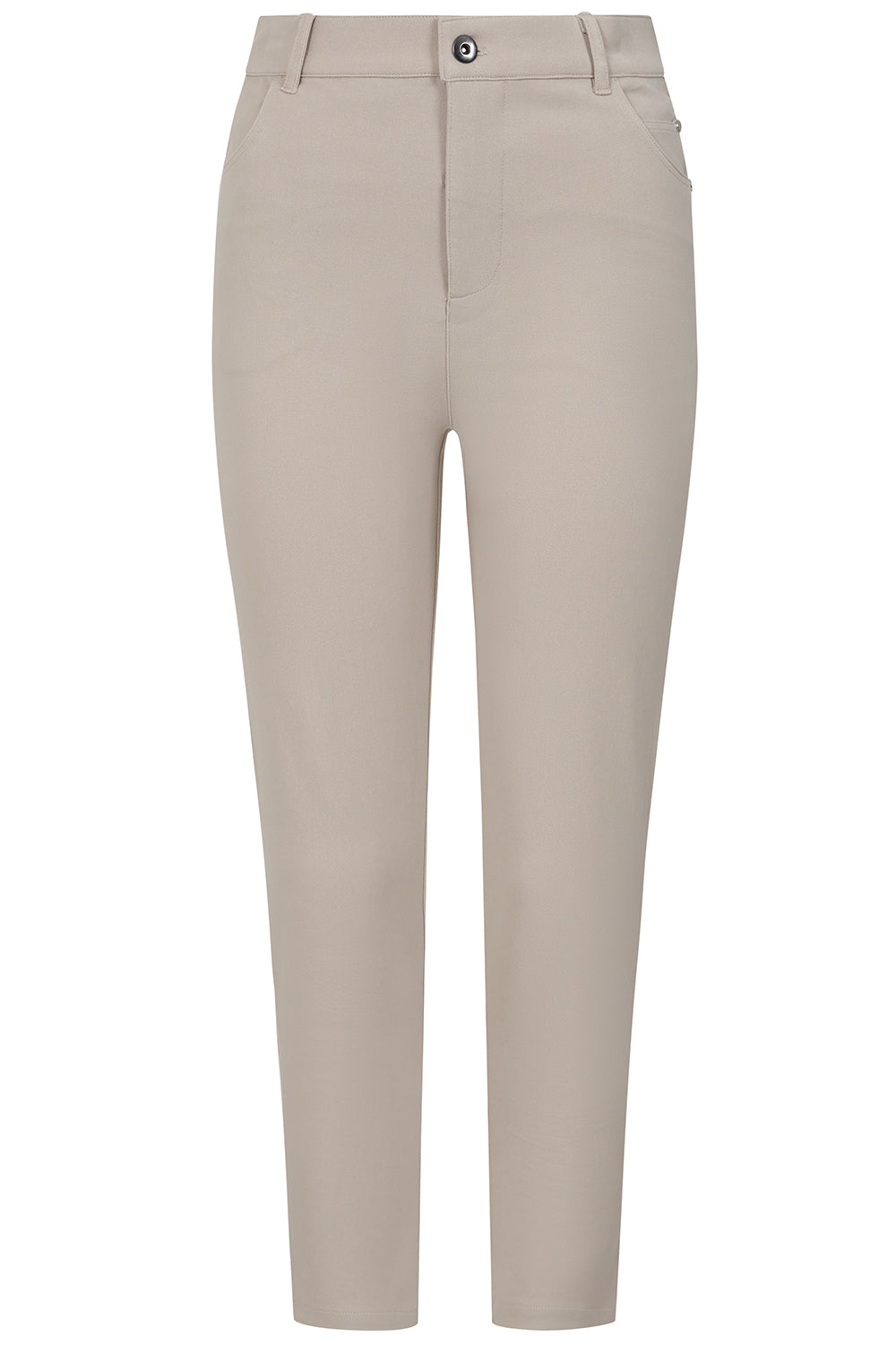 Slim 7/8th Jeans - Pebble