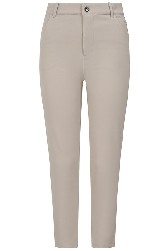 Slim 7/8th Jeans - Pebble