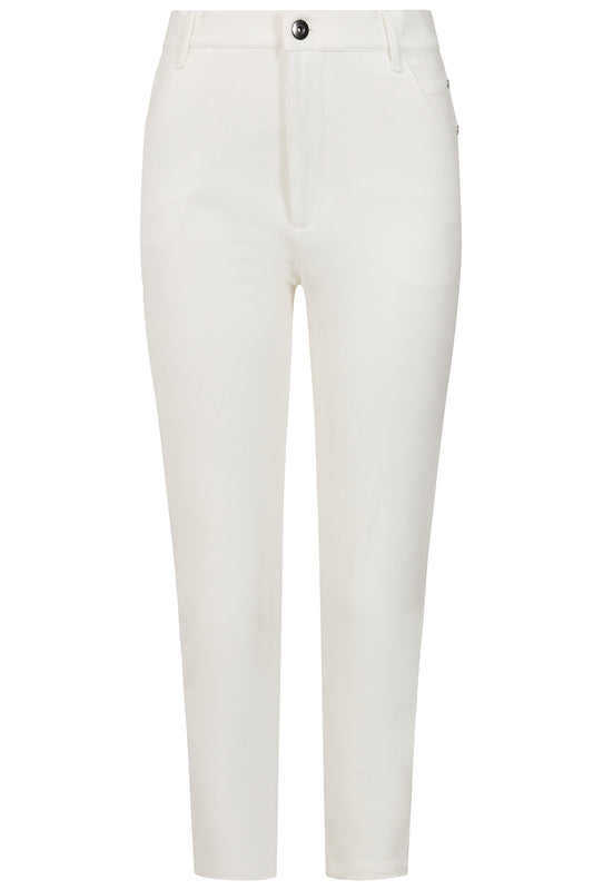 Slim 7/8th Jeans - White