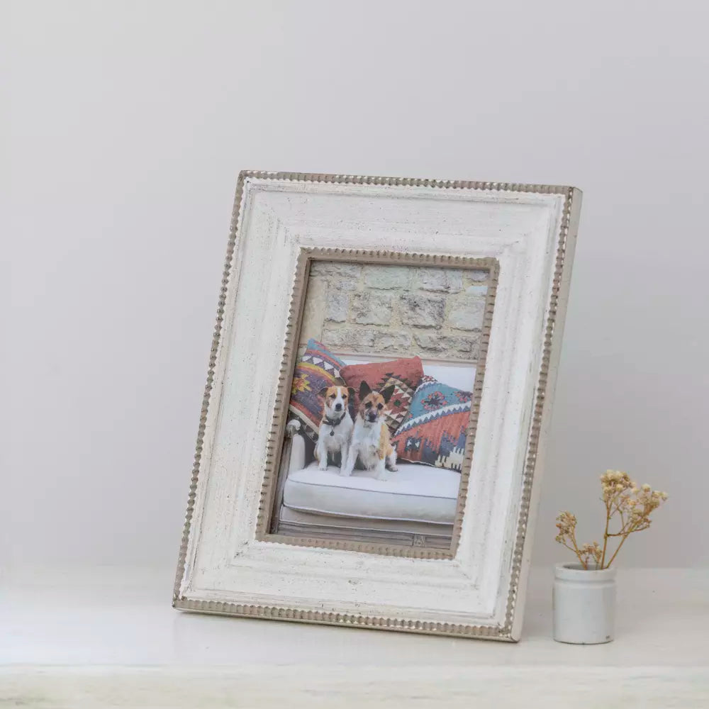 Wooden Photo Frame with Beading, 7x5