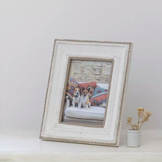 Wooden Photo Frame with Beading, 7x5