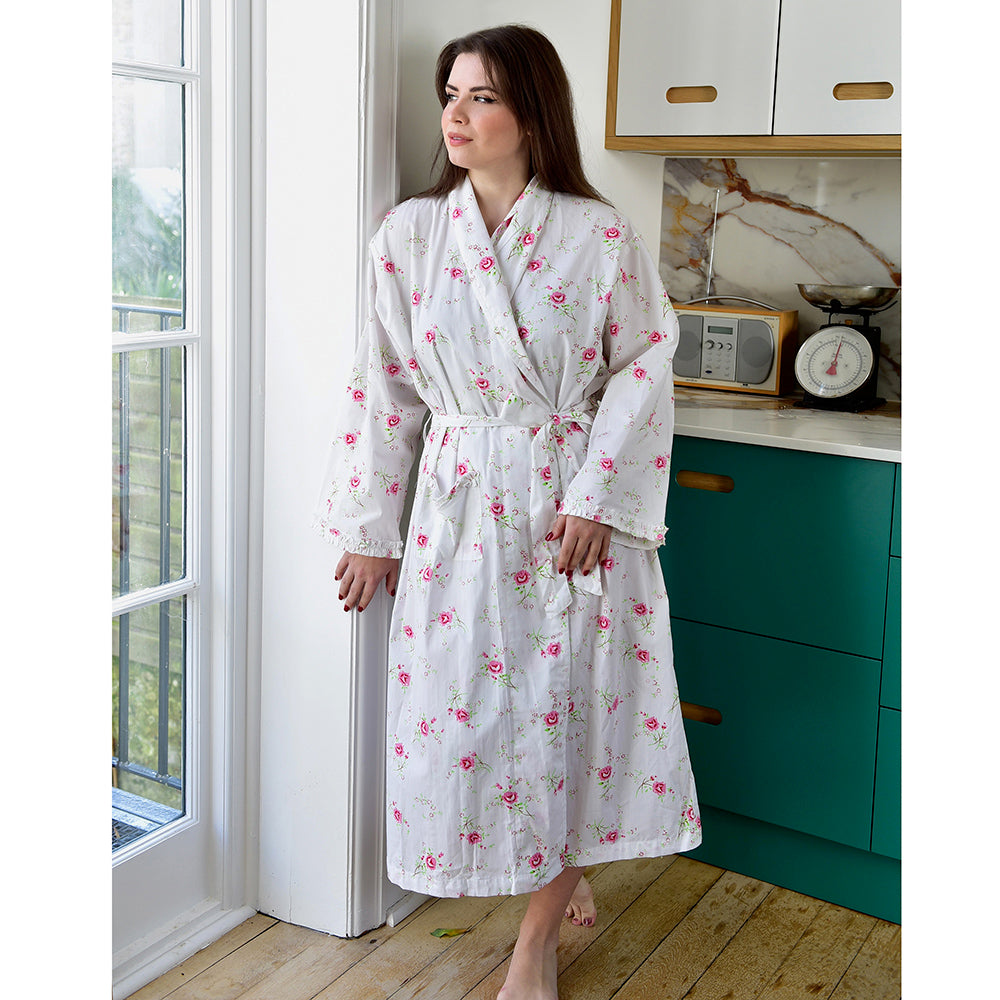 Katie Rose Embroidered Dressing Gown