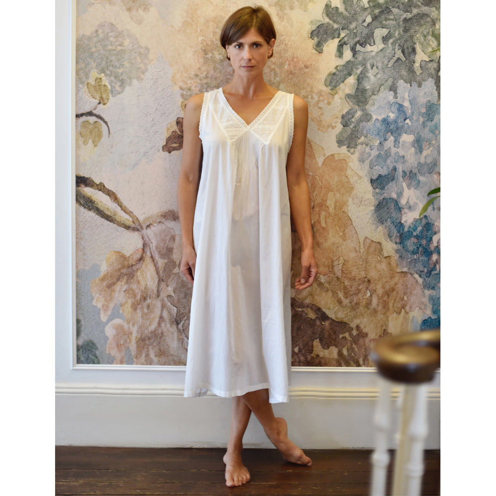 Jane, White Nightdress