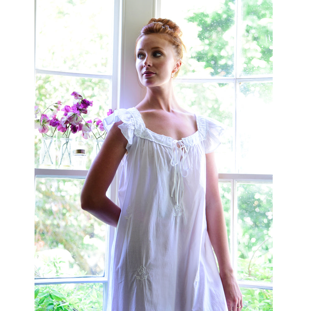 Margo,White Nightdress