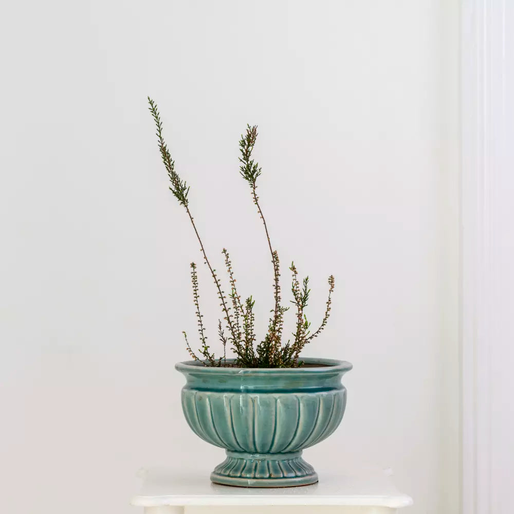 Samos Sea Blue Ornate Planter