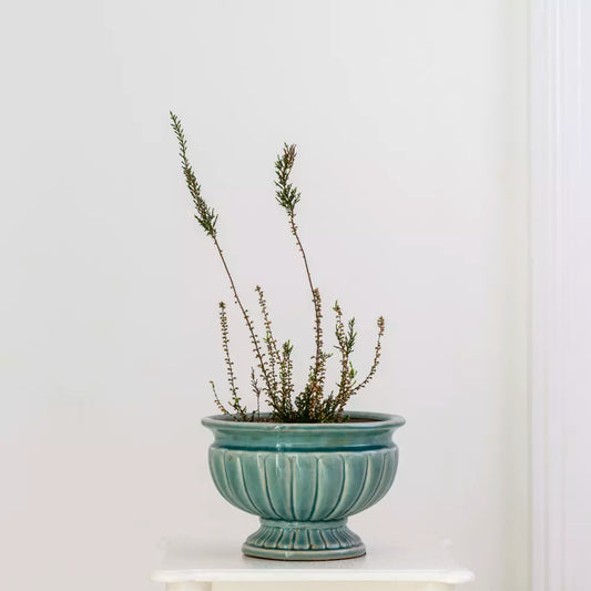 Samos Sea Blue Ornate Planter