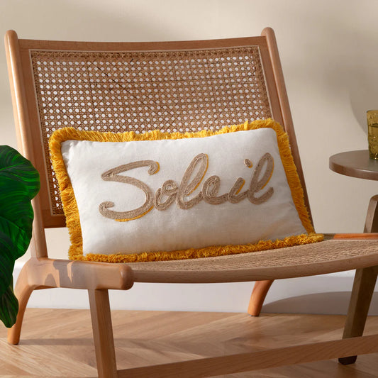 Soliel Embroidered Cushion