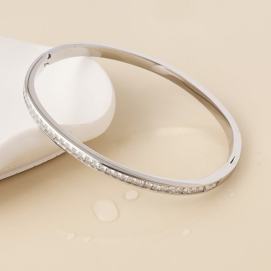(241) Elera, Crystal Inset Bangle