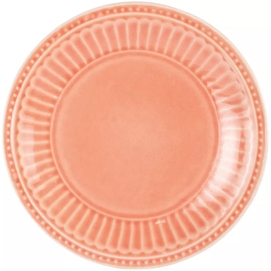 Pembroke Stoneware Side Plate - Coral Pink