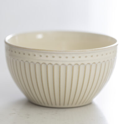 Pembroke Stoneware Bowl - Cream