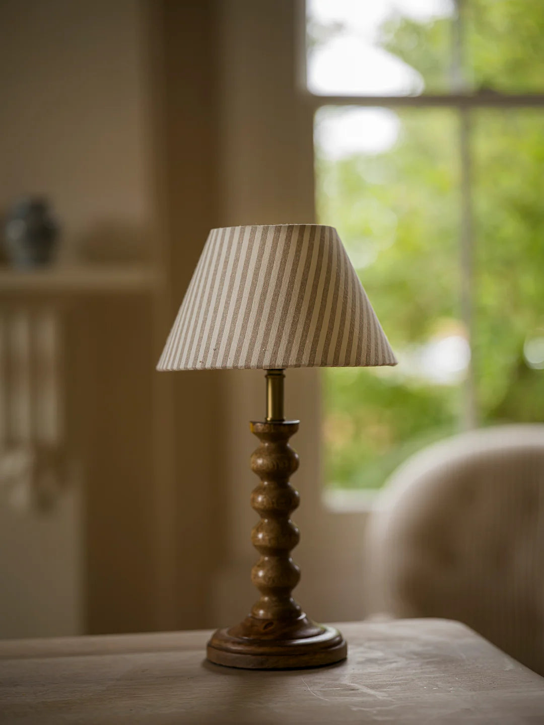 Linen Striped Shade