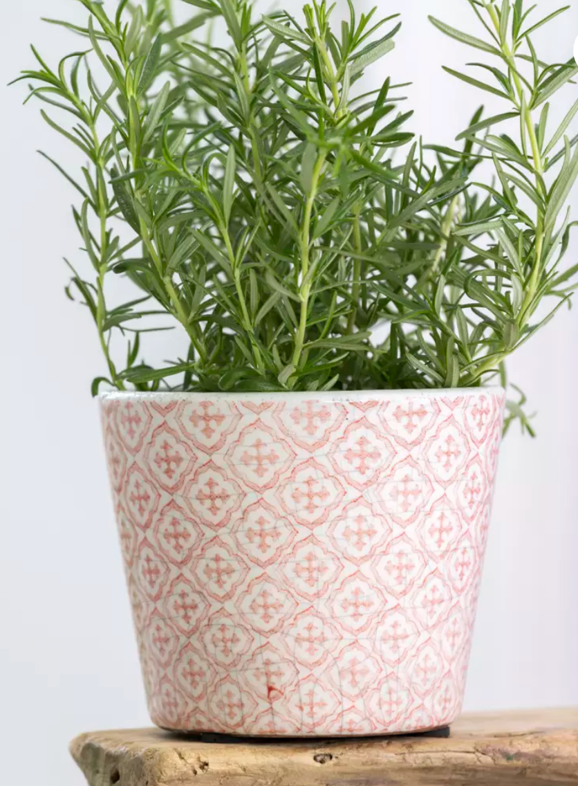 Old Style Dutch Pots Rose Pink 3 Designs