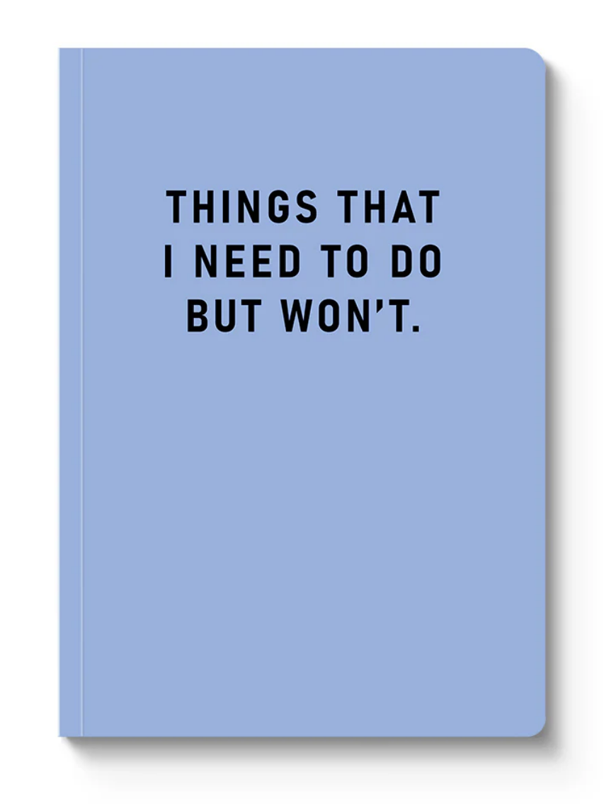 Things I Need To Do Notebook