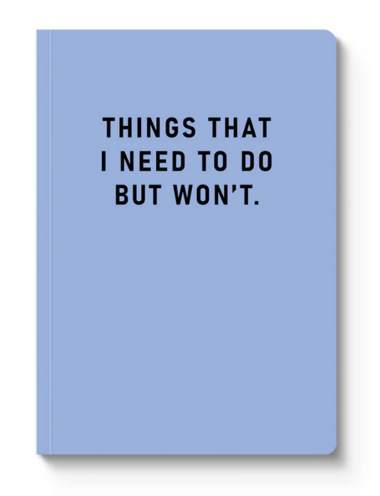 Things I Need To Do Notebook