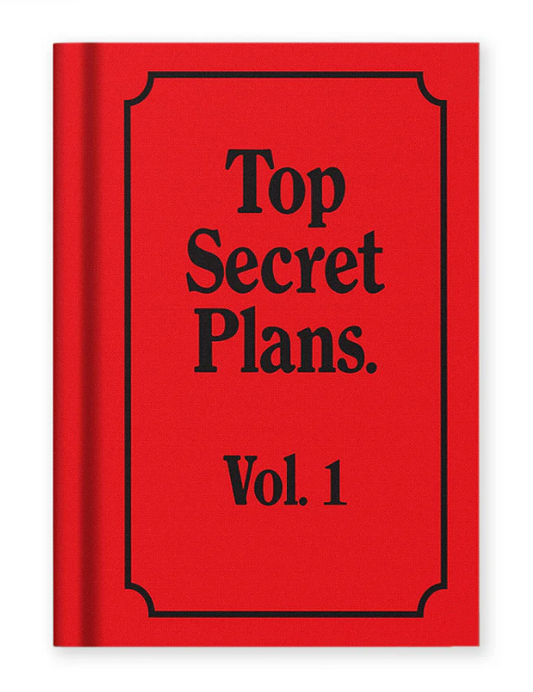 Top Secret Plans Vol 1 - Notebook