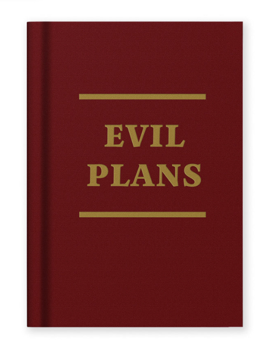 Evil Plans - Notebook