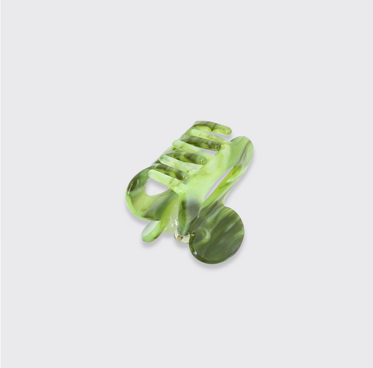 Green Matcha Small Claw Clip