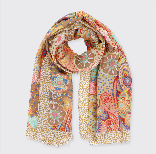 Kaleidoscope Naturals Long Scarf