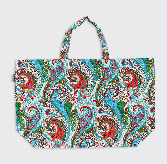 Lori Turquoise Foldaway Bag