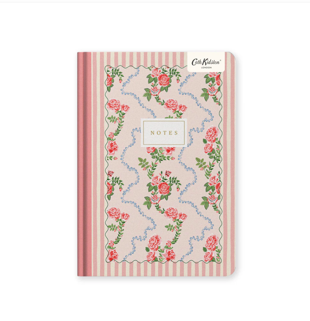 Rose Stripe Notebook