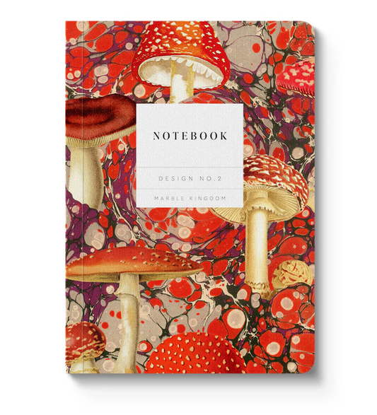 Marble Fungi Notebook (A6)