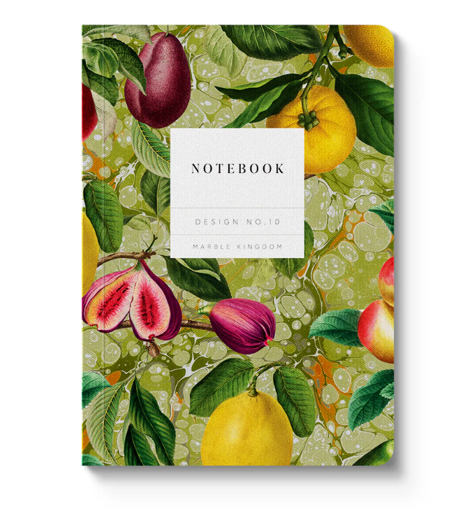 Marble Fruit Notebook (A6)