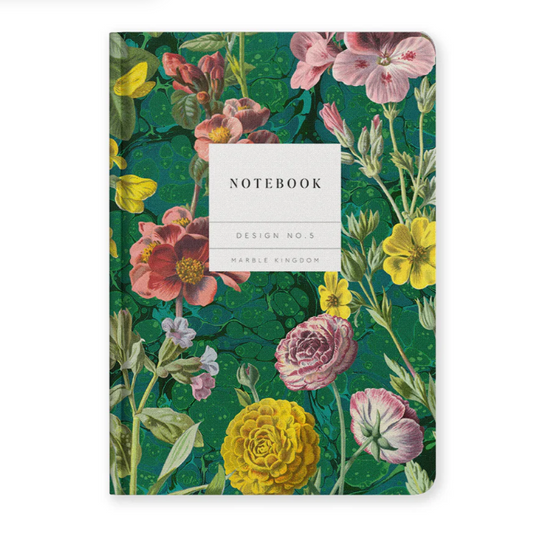 Design No.5  Marble Botanical (A5 HB)