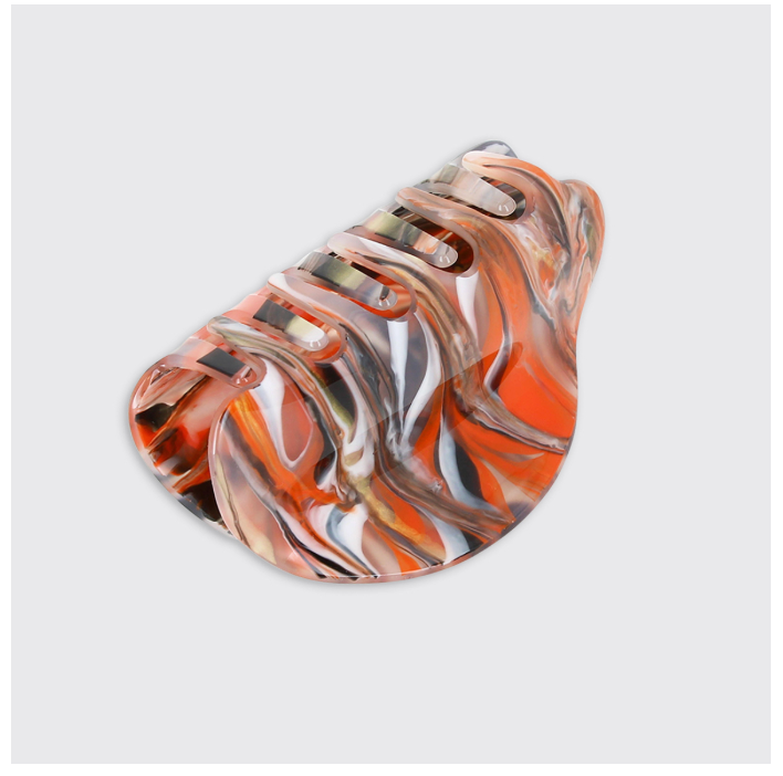 Rust Chunky Claw Clip