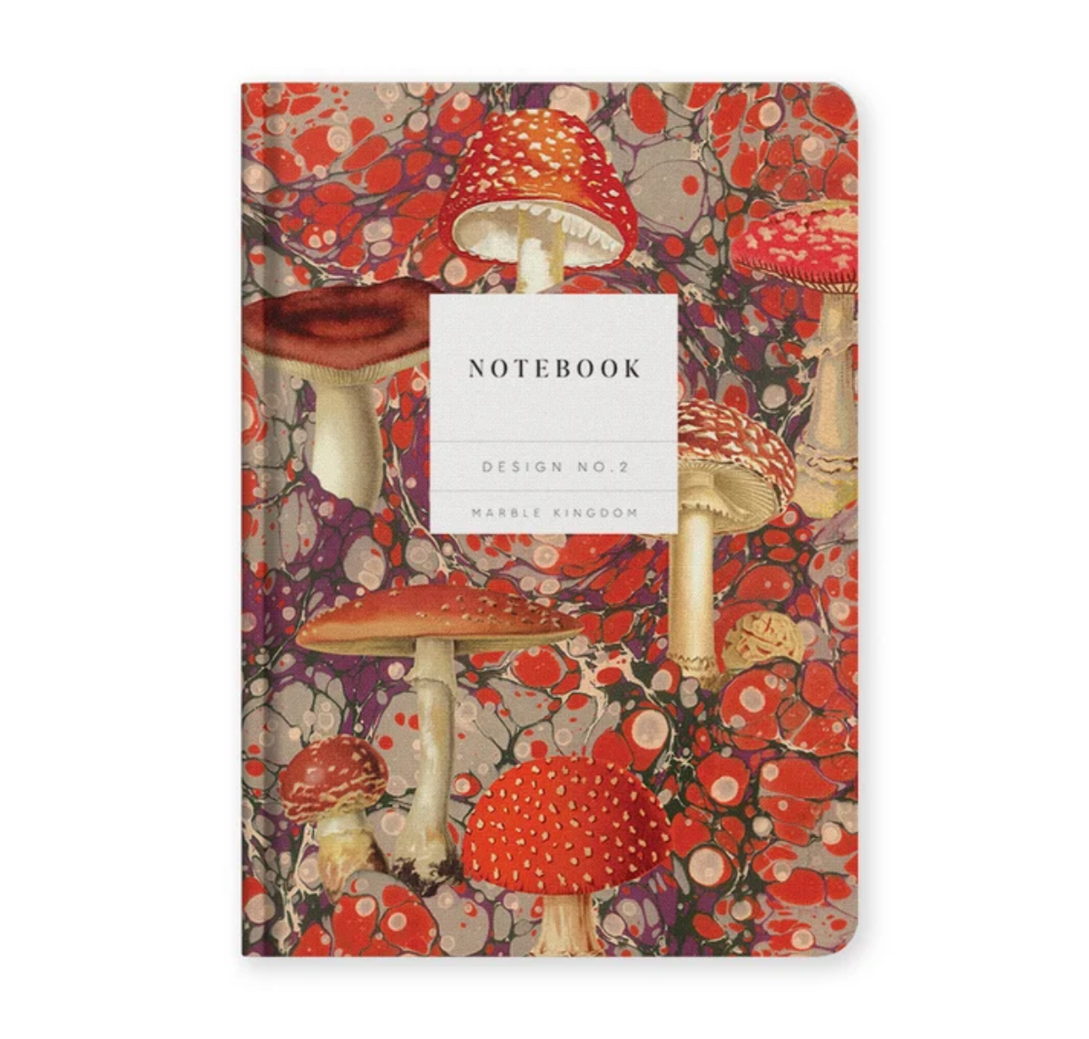 Design No.2, Marble Kingdom, Hardback Notebook (A5)