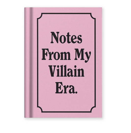 Notes From My Villain Era, Notebook (A7)