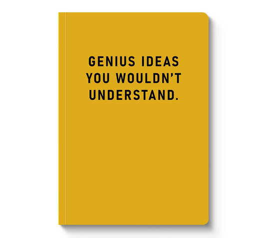 Genius Ideas, Paperback Notebook (A5)