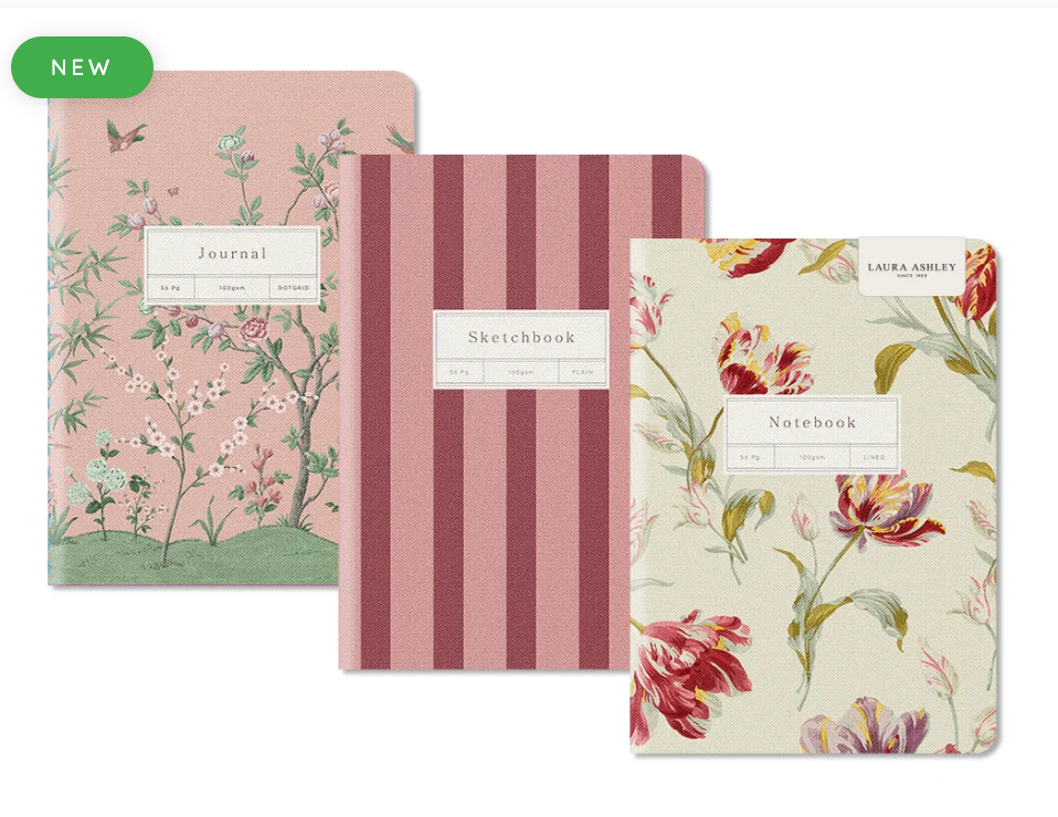 Gosford, 3 Stitched Notebook Set (B6)