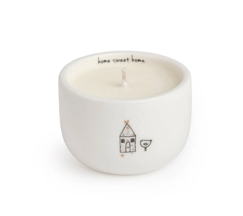 Home Sweet Home Ceramic Candle