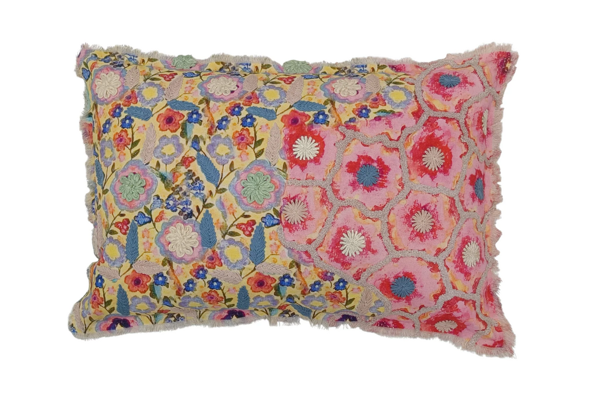Rim Wild Poppy Cushion