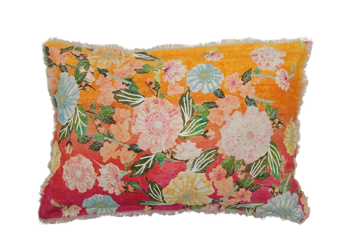 Rim Sunset Petal Cushion