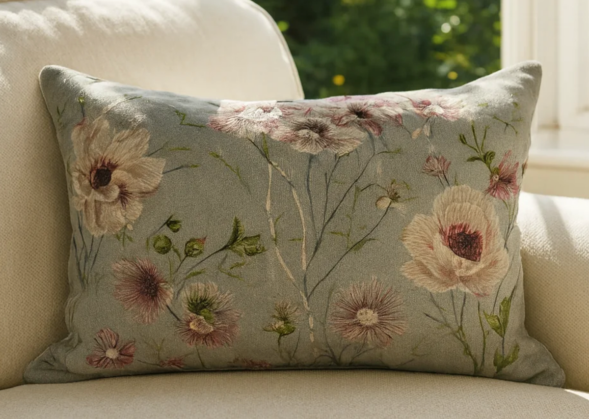 Rim Rose Garden Cushion